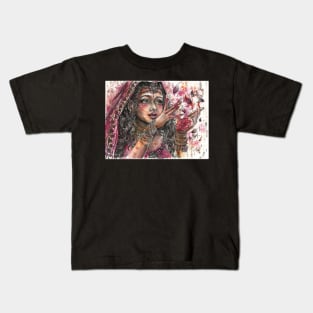 Goddess Lakshmi Kids T-Shirt